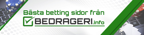 Bästa betting sidor från Bedrageri.info